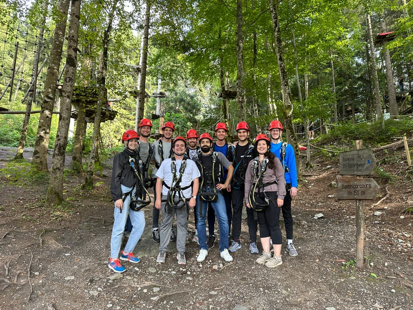 Teamevent Hochseilgarten